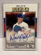 2022 Topps Brooklyn Collection Walker Buehler Autograph Auto /99 Dodgers