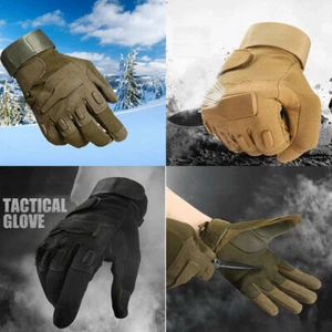 Tactical Gloves Outdoor Sport Shooting Military Full Finger Gloves for Men Women - Picture 1 of 21