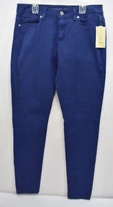 MICHAEL KORS NAVY SKINNY JEANS SZ 4 NEW WITH TAG - Picture 1 of 8