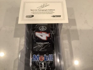 TODD GILLILAND AUTOGRAPHED 2018 TOYOTA TUNDRA MOBIL 1 DIECAST W/COA & CARD - Picture 1 of 17