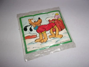 WALT DISNEY puzzle spugnoso fondo di magazzino 1980 nuovo sigillato PLUTO - Bild 1 von 1