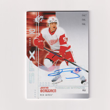 2022-23 Upper Deck SPX Jonatan Berggren Rookie Auto #R-78