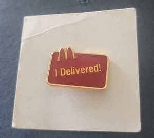 New McDonalds I Delivered! Employee Pin - Picture 1 of 4