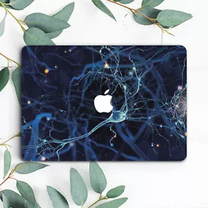 Brain Cells Anatomy Science  Hard Case Cover For Macbook Pro 13 15 16 Air 11 13 - Picture 1 of 3