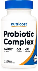Nutricost Probiotic Complex (40 Billion CFU) (60 Capsules) - Picture 1 of 5