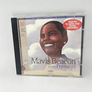 1996 Mavis Beacon Teaches Typing Software CD-ROM Version 5 Windows 98 95 Shelf11 - Picture 1 of 2