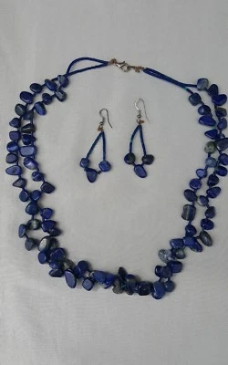 Natural Lapis Necklace - Image 1 of 4