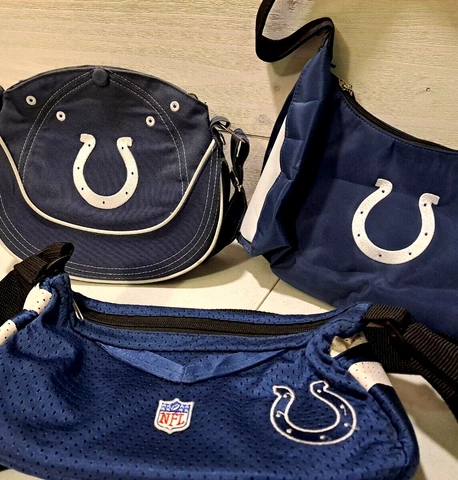 Indianapolis Colts NFL Football Women's Purses Lot Of 3 Pro-Fanity Retro CLEAN! Cover