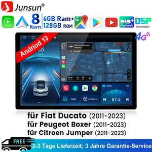 13.1'' 6+128GB Android 13 Autoradio For Fiat Ducato 2011-2024 Apple Carplay Navi - Bild 1 von 15