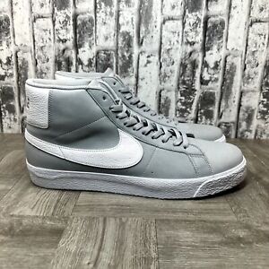 Nike SB Blazer Mid Wolf Grey DV5467-001 Men size 14