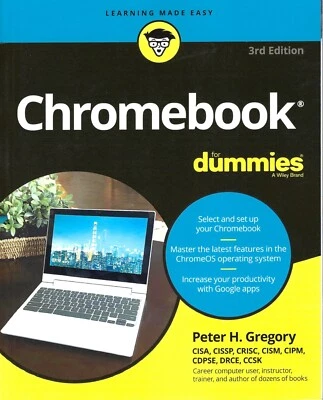 Chromebook For Dummies Peter H. Gregory (English) Paperback Book 3rd Edition NEW