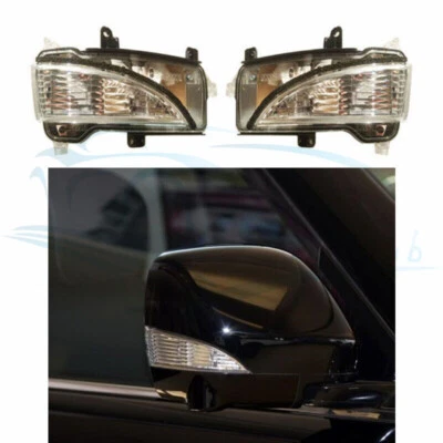 Luz de señal de giro del espejo retrovisor indicador LED X para Nissan Armada 2016-2017 Foto 1 de 4