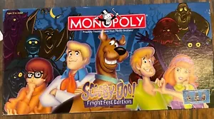 2000 Scooby-Doo Fright Fest Edition gioco da tavolo monopoli ~ 100% completo - Foto 1 di 8