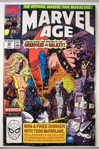 Marvel Age #88 - Guardians Of The Galaxy Preview - US Marvel Magazine 1990 - Bild 1 von 2
