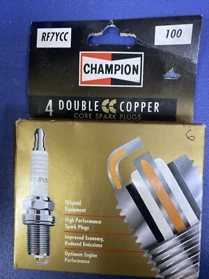 Four Spark Plugs Champion RF7YCC FORD Sierra Granada Scorpio Transit TVR Tasmin - Image 1 of 2