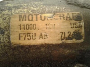 Used Starter Motor fits: 1998 Lincoln & town car 8-330 5.4 Grade A - Picture 1 of 5