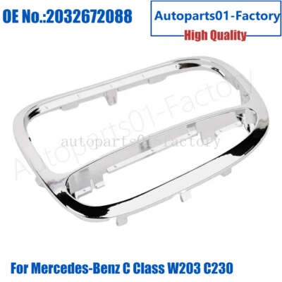 2032672088 Bisel de cubierta de palanca de cambios central para Mercedes-Benz Clase C W203 C230 Foto 1 de 4