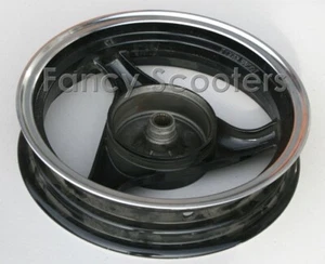 12" Gas Scooter Rear Rim 12 x2.50 FOR 50CC 150CC SCOOTERS TPGS-824 in black - Foto 1 di 10