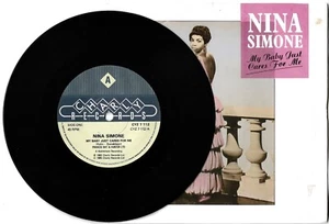 My Baby Just Cares For Me by Nina Simone 7" 45RPM single 1985 CYZ 7112 *VG+/VG* - Picture 1 of 2