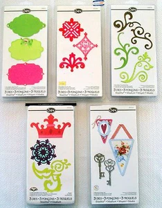 Sizzix Sizzlits Die Sets NIP - Picture 1 of 3