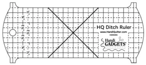 Handi Quilter Ditch Ruler Template - Picture 1 of 2