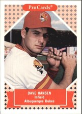 1991-92 ProCards Tomorrow's Heroes #238 Dave Hansen