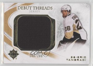 2010-11 Ultimate Collection Debut Threads Jersey /200 Eric Tangradi Rookie RC