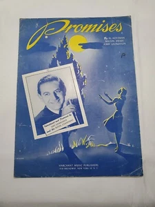 Promises - Guy Lomardo - Vintage 1945 Noten - für Gesang Klavier Gitarre - Bild 1 von 3