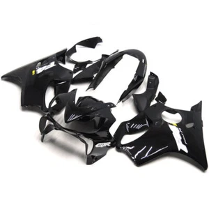 Complete Injection Fairing Kit for Honda 04-07 CBR600 F4I 2005 2006 Glossy Black - Bild 1 von 6