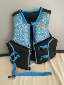 X2O Universal Adult Life Vest Jacket Blue Chest 37-43 Inches Weight 90lbs (41kg) - Picture 1 of 8