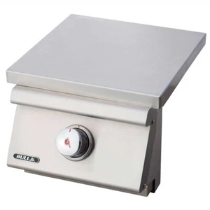 Bull Outdoor BBQ Stainless Steel Drop-in Single Side Burner for Kitchen Island - Picture 1 of 7