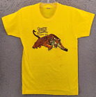 VINTAGE Screen Stars Circus World Baraboo Graphic T-Shirt Kids Size 14-16 USA 