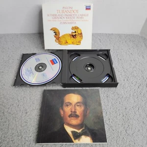 Turandot by Zubin Mehta 2-Disk Box Set With Booklet (CD, 1990) - Picture 1 of 6