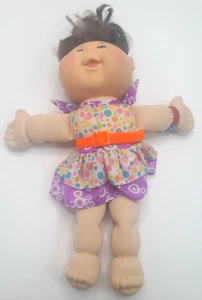 Cabbage Patch Kid Brown Hair Blue Eyes 2014 Doll with Accessories Clothes Retro - Picture 1 of 6