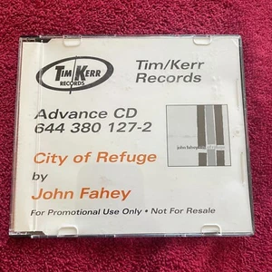 JOHN FAHEY City of Refuge CD (Blues, Electronic, Avantgarde, Rare PROMO) - Picture 1 of 5