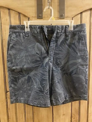 3 Nuevos Pantalones Cortos de Vestir 28”-32” Cintura (Azul Náutica, Vin Vines Púrpura, Antiguo Azul Marino Aqua Foto 1 de 4