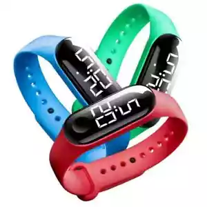 Reloj de pulsera deportivo LED pantalla digital para hombres mujeres unisex niños niñas niños regalo - Imagen 1 de 44