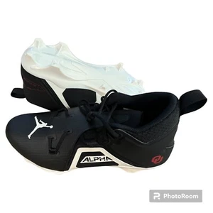 Nike Jordan Alpha Menace Pro Oklahoma Sooners PE Football Cleats Sz 12.5W DH3367 - Picture 1 of 8