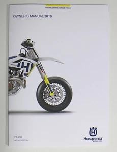 Owners Manual Service Workshop tech specification Husqvarna FS 450 2018 - Bild 1 von 4