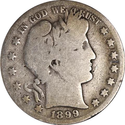 1899-S Barber Half Dollar Great Deals From The Executive Coin Company Cover