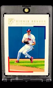 2000 Topps Gallery #87 Richie Sexson Cleveland Baseball Card - Picture 1 of 10
