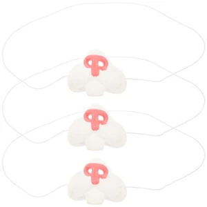 3 PIEZAS Simulación Narices de Conejo Pascua Circo Carnaval Vestido Carnaval Narices de Conejo - Imagen 1 de 12