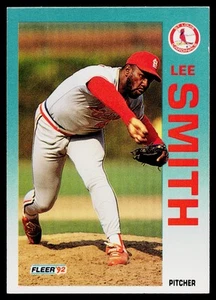 1992 Fleer Lee Smith #591 St. Louis Cardinals *EX* - Picture 1 of 2