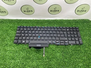 Used Genuine Dell Precision 3510 3520 3530 Latitude E5590 BE BCL Keyboard 4WM2N - Afbeelding 1 van 5