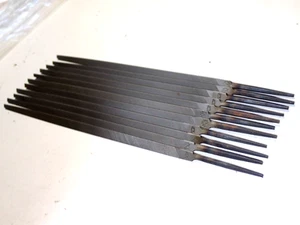 Nicholson 6" TAPER TRIANGULAR FILE EXTRA SLIM Lot of 11 NEW - Picture 1 of 6