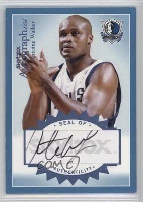 2003-04 Skybox Autographics Autographics Blue /200 Antoine Walker #A-AW Auto - Image 1 of 2