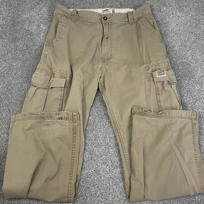 Pantalones cargo Levis para hombre 36x34 sueltos rectos holgados Y2K patinador ropa de trabajo ancha Foto 1 de 4