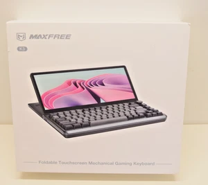 Maxfree K3 Touchscreen Gaming Mechanical Keyboard-82 Key Portable USB Wired READ - Picture 1 of 24