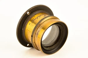 H.Fritsch Prokesch Wien VI No 751 Gruppen Antiplanet 200mm Brass Lens Antique - Picture 1 of 6
