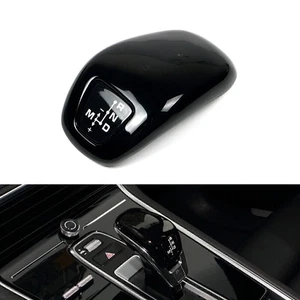 Gear Shift Knob Cover Trim For Porsche Panamera 971 Chassis G2 2017-2020 Black - Picture 1 of 2